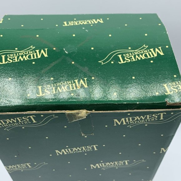 Woodland Santa Midwest Importers Fabric Mache #18186 in Box 10 I… - Picture 15 of 16